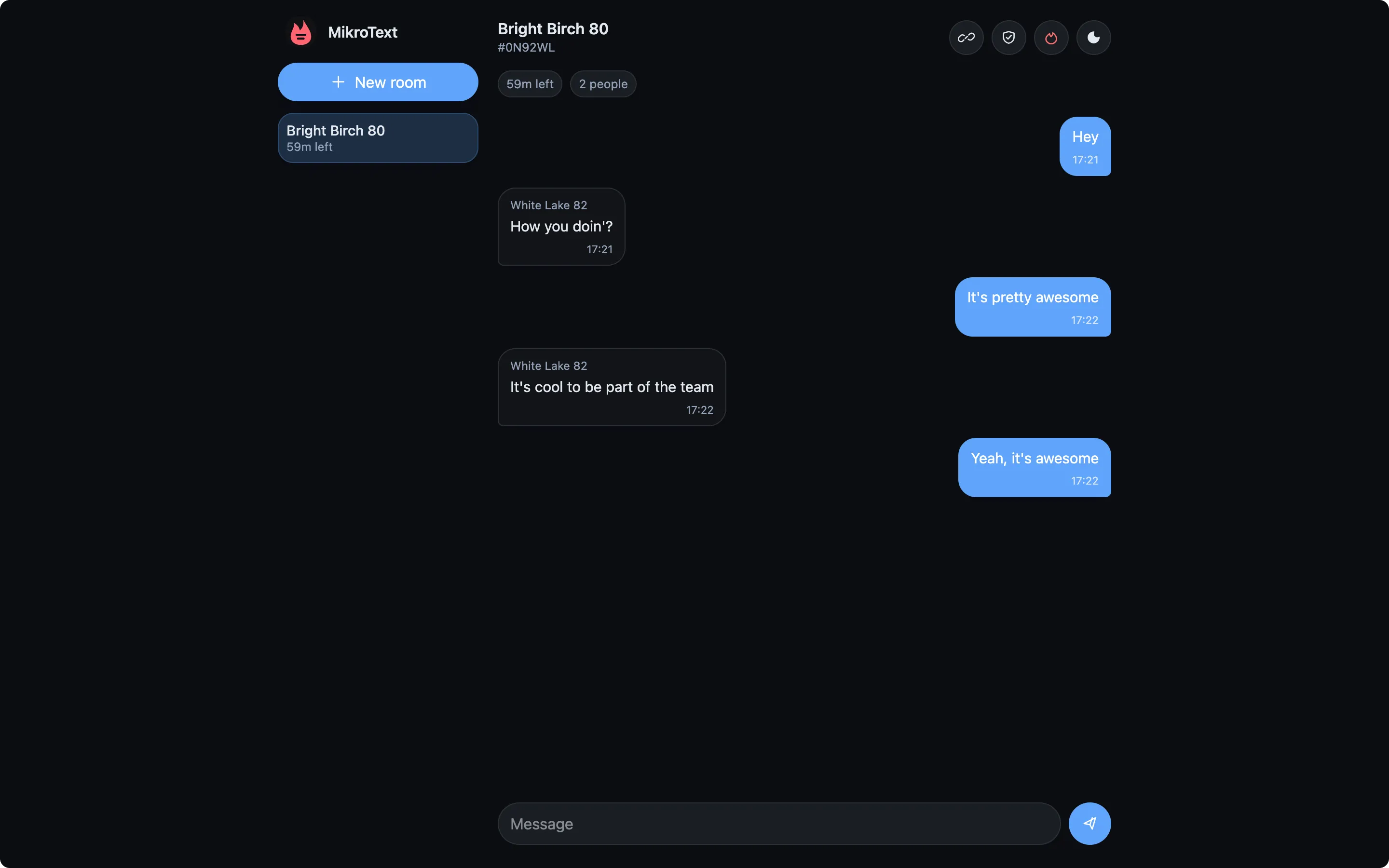MikroText product view